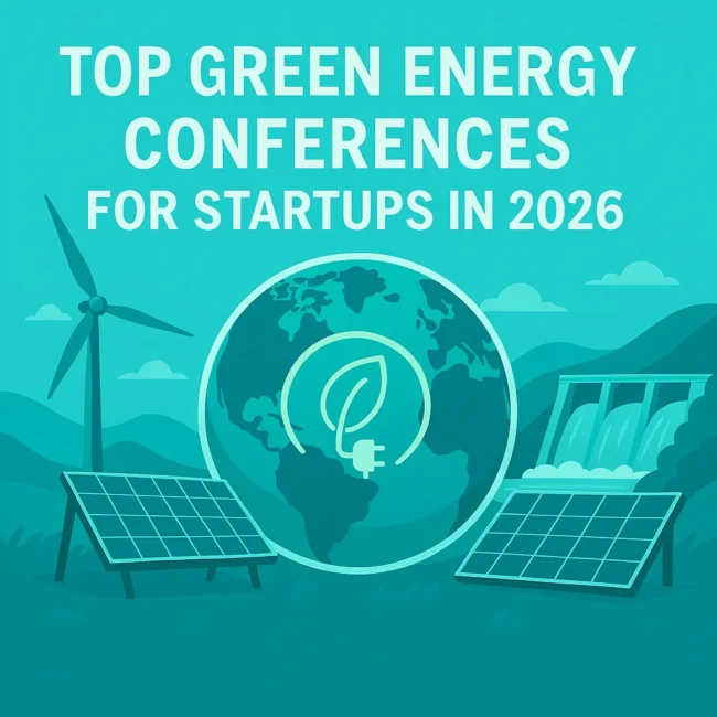 Top Green Energy Conferences for Startups in 2026